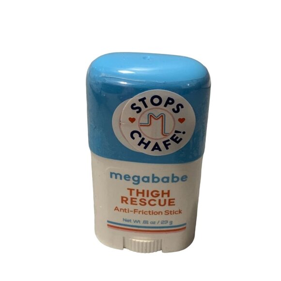 New Megababe Thigh Rescue Stop Chafe Roll On Stick Anti Friction Stick .81 oz - Picture 1 of 3